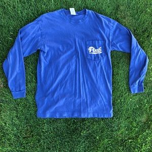 Pink blue long sleeve